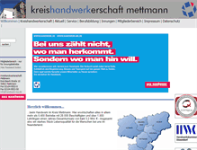 Tablet Screenshot of handwerk-me.de